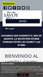 Mobile Screenshot of hostalsavoy.com